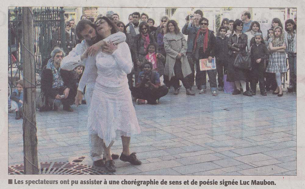 Article Midi Libre Arts dans la rue